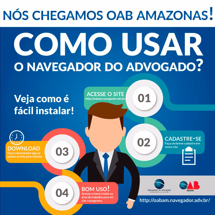 OAB Amazonas adota Navegador do Advogado - Navegador do